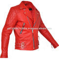 Vente en gros Lady Jacket Veste de sport Veste en cuir de style occidental